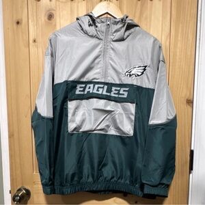Philadelphia Eagles Windbreaker Jacket Men’s L NWT
